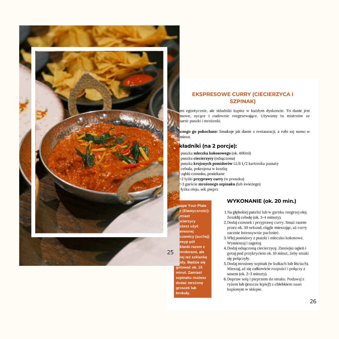 Sprytne Obiady w 30 minut: Twój plan na szybkie posiłki bez presji